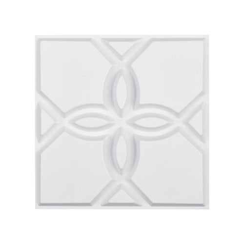 3D Wall Panels, 33-Pack 11.81 x 11.81 in PVC Modern Art Minimalist Floral Tiles, 32 Sq.Ft Coverage Accent Wall Panel, Interior Home Decor for Ceiling, Bedroom, Living & Gaming Room, Matte White