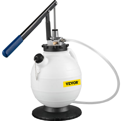 Manuell ATF-påfyllningssystem för transmissionsoljepump, olje- och vätskepåfyllningsluftare 7,5 liter stor kapacitet, verktygssats för automatväxellådspump med 15 delar ATF-påfyllningsadaptrar