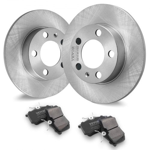 Rear Brake Kit Compatible with AUDI A3(8L), SEAT IBIZA, SKODA OCTAVIA, ROOMSTER, VW GOLF Ⅳ, Brake Rotors Ceramic Brake Pads Replacement Kit, 232mm Rear Rotors