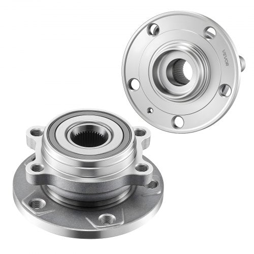 2PCS Front Wheel Bearing & Hub Assembly Fit for 2018 Audi Q3 Komfort Premium Plus Sport Utility 4-Door Volkswagen Beetle Coast Convertible 2-Door 2.0L OEM 513253, Wheel Bearing Hub Assembly Set