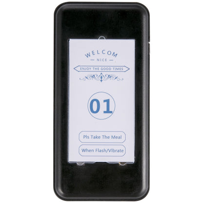 Restaurant Pager 16 Coasters Paging System Max 98 Nursery Pager Wireless Paging Queuing Calling System Touch Screen with Vibration, Flashing and Buzzer for Social Distance Hotels and Cafés