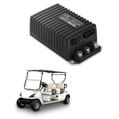 Golf Cart Speed Controller, 48 Volt & 250 Amp, DC Motor Controller Replacement for EZGO TXT Golf Carts, IP65 Rated Protection, Aluminum Alloy & ABS Housing, Compatible with 1206HB-5201 Models