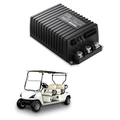 Golf Cart Speed Controller, 48V & 250A, DC Motor Controller Replacement for 2000-2008 Club Car Golf Carts, IP65 Rated Protection, Aluminum Alloy & ABS Housing, Compatible with 1510A-5251 Models