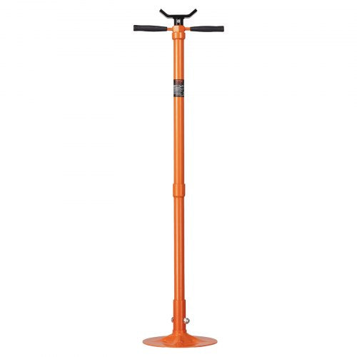 Underhoist Support Stand, 3/4 Ton Capacity Under Hoist Jack Stand, Lifting from 52.8 to 76 in, Self-Locking Threaded Screw, Bearing Mounted Spin Handle Pole Jack, Support Vehicle Components