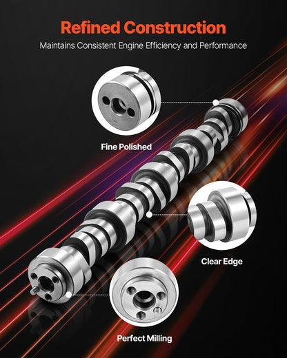 Motorkamaxel, 12625437 SP011-16 Kamaxelutbyte, kompatibel med Norris-lastbilar från 1999-2013 GM Gen3/4, LS-lastbilsmotor 4,8L, 5,3L, 6,0L och 6,2L