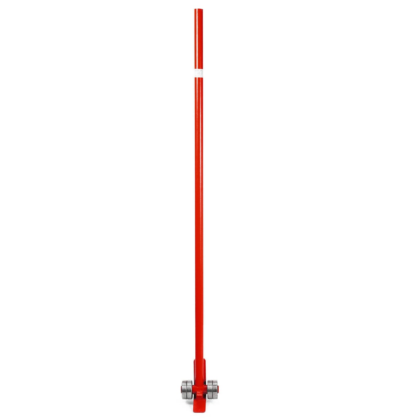 3T Prylever Bar 3000 kg Capacity Steel Pry Lever Bar Heavy Duty with Wheels Prylever with 152.4 cm Length Handle