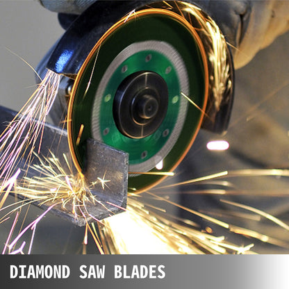 8 delar diamanthålsågssats diamantborrkärnor, M14 20/25/32/35/40/50/60/68 mm med 2 sågblad, hålsågsborr, borrverktyg för borrkärnor kakel stengods bärbar granit