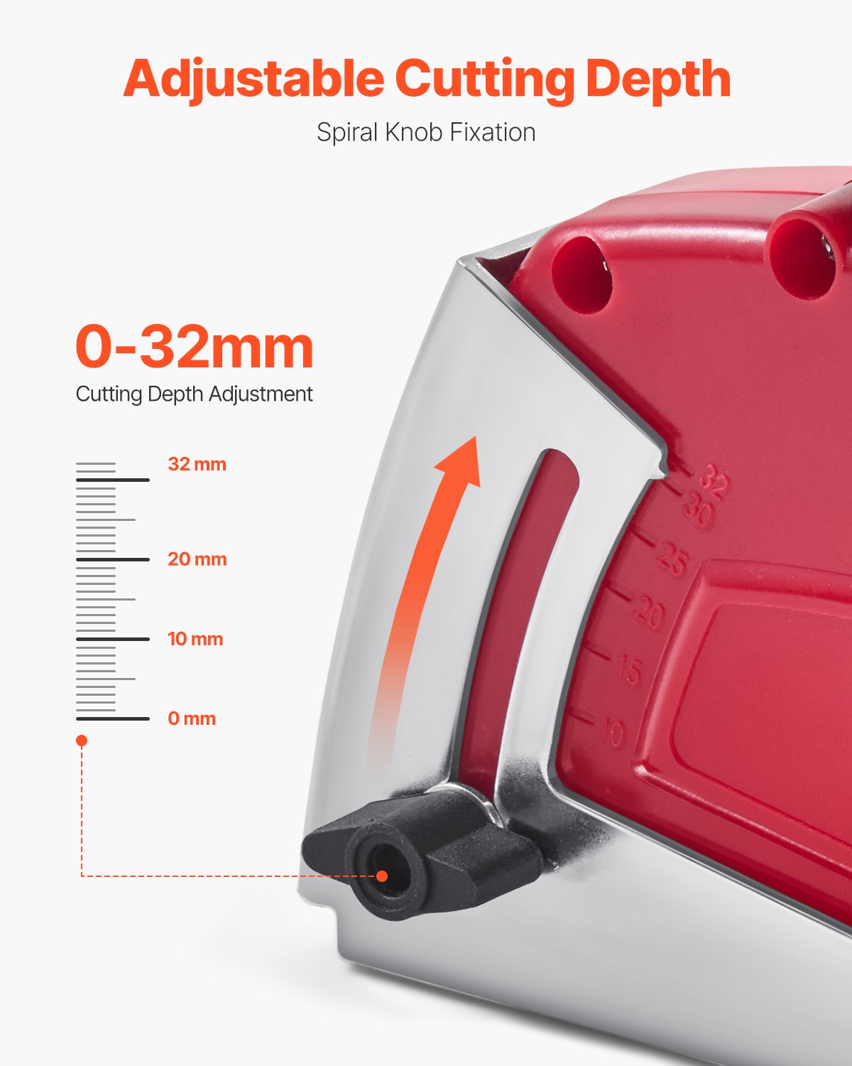 Skärdammhölje för vinkelslipmaskiner, universellt 4-5 tums vinkelslipdammhölje med 6 klämbrickor, justerbart skärdjup, anslutning till dammsugare, för trä, betong, vägg, sten