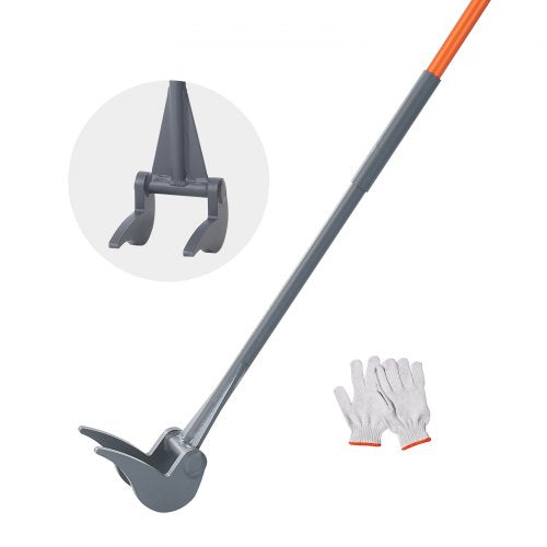 Pallbrytare, 127 cm handtag, 907,2 kg viktkapacitet, Q235 kolstål, kraftig däckbrytare, rivningsverktyg för träpallar, brytjärnsavdragare för effektiv och enkel borttagning av brädor