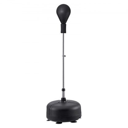 Boxningssäck, Reflexboxningssäck för tonåringar och vuxna, Höjdjusterbar fristående boxningssäck med boxningshandskar och stativ, Speedbag för träning, boxningsutrustning, stresslindring och fitness