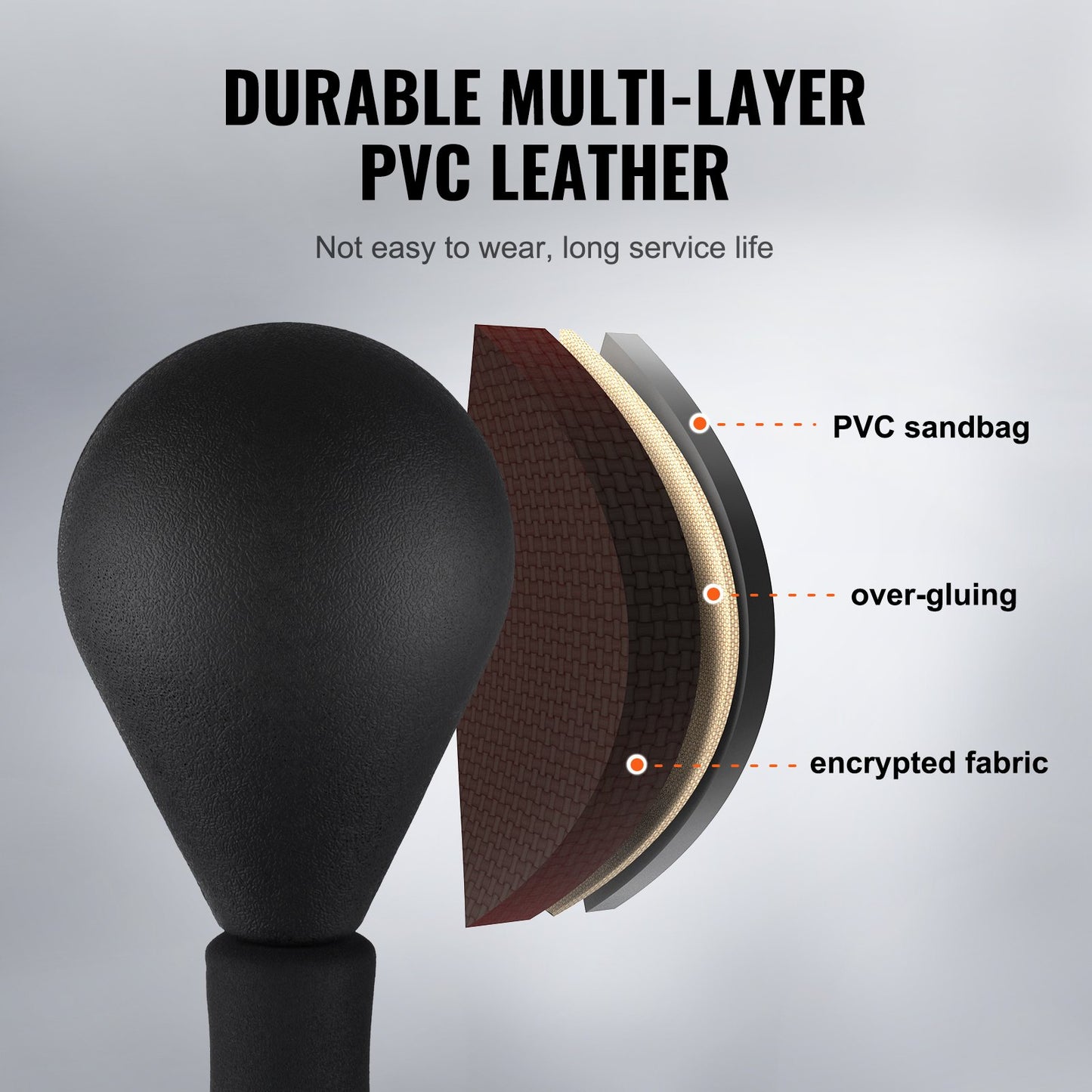 Boxningssäck, Reflexboxningssäck för tonåringar och vuxna, Höjdjusterbar fristående boxningssäck med boxningshandskar och stativ, Speedbag för träning, boxningsutrustning, stresslindring och fitness