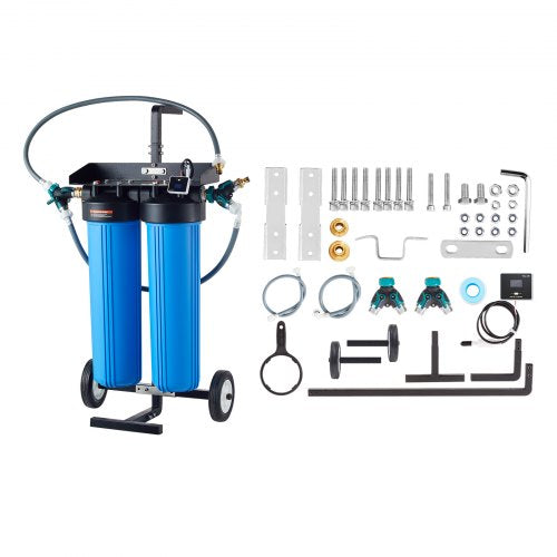 Deionized Water System for Car Wash, Premium Water Deionizer For Car Washing with Integrated TDS Meter, Spotless Water Spot Remover Filter with Dual Outlet Mode, Fit for Cars/RVs/Motorcycles