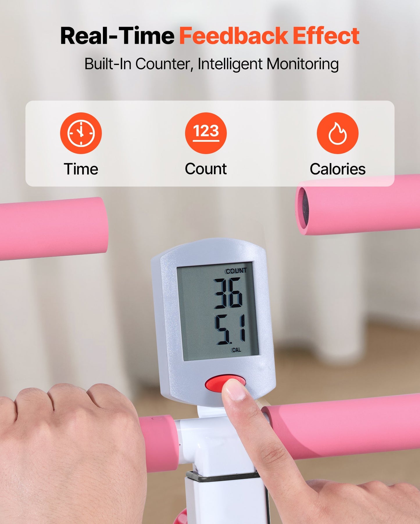 Knäböjsmaskin, roddmaskin för djup knäböj för hemmabruk, enkel installation och hopfällbar träningsutrustning, sätesträningsmaskin med 3 högstyrkeband, sätes- och benträningsmaskin för hemmabruk, vit