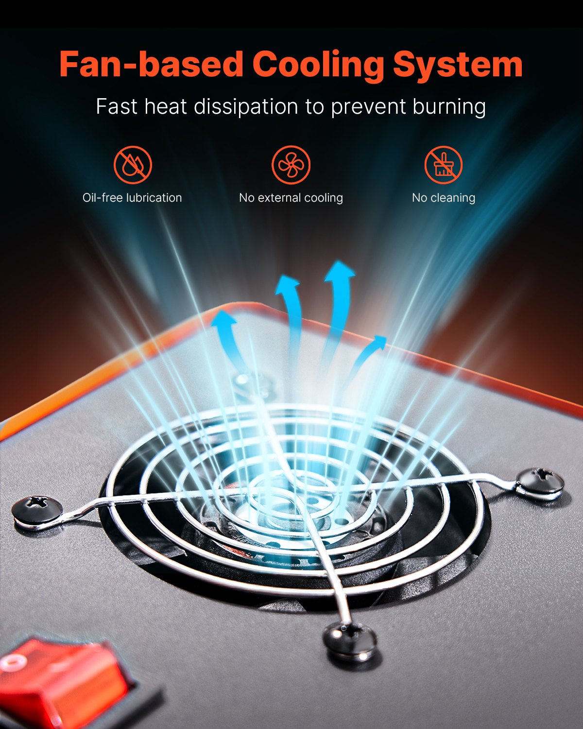 PCP Air Compressor, 4500PSI/30Mpa PCP Airgun Compressor with Built-in Converter & Fan Cooling System, Auto Stop DC12V/AC230V Portable Paintball Tank Compressor for Air Rifle, Scuba Diving Bottle