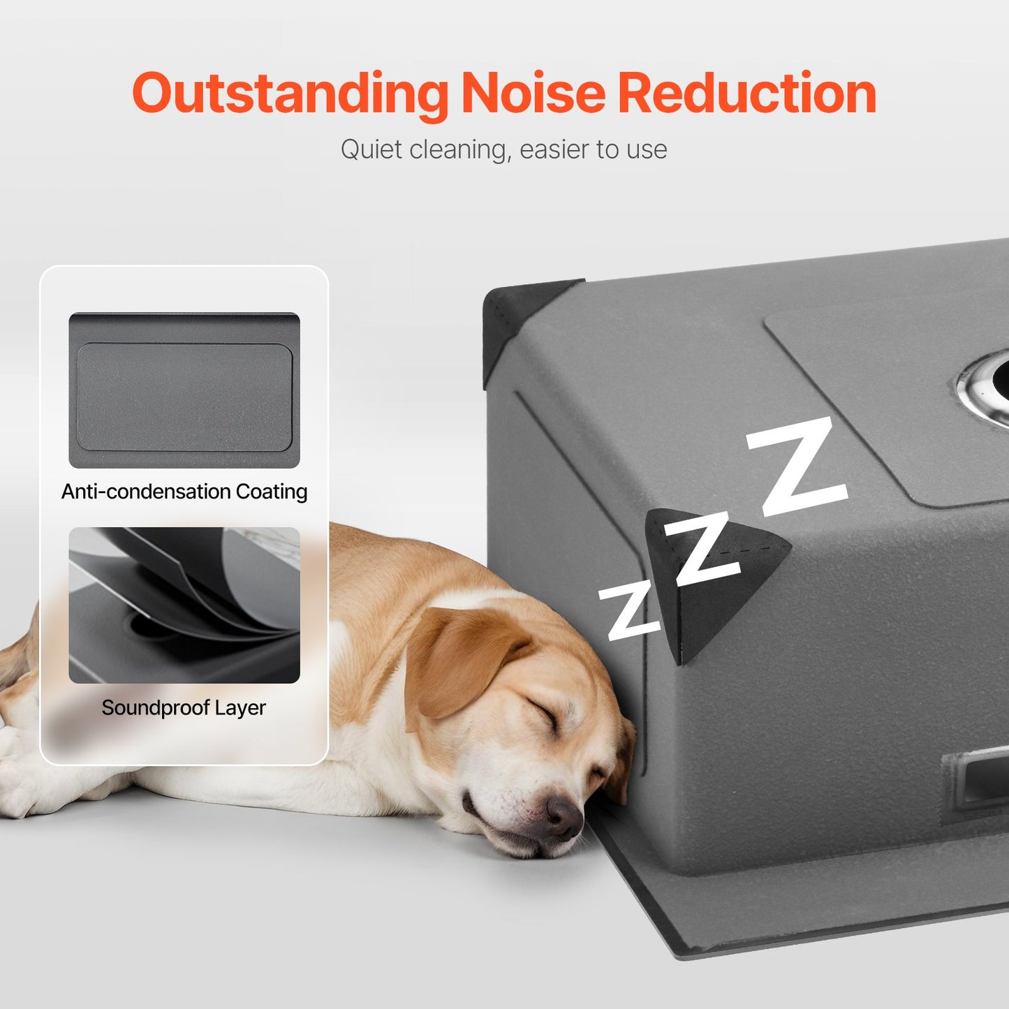 55cm Kitchen Sink Workstation, 304 Stainless Steel Top Mount Sinks, Drop-In Single Bowl Farmhouse Basin with Accessories, Household Dishwasher Sinks for RV, Prep Kitchen, and Bar (Black)