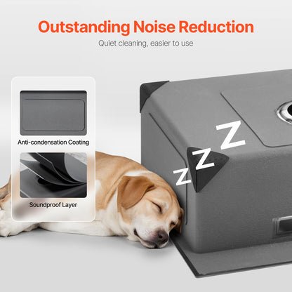 68 cm arbetsstation för köksbänk, toppmonterade diskhoar i 304 rostfritt stål, nedfällbar enkelho med tillbehör, diskmaskinsdiskho för husbil, förberedelsekök och bar (svart)