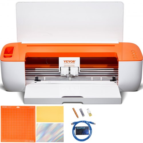 Vinylskärmaskin, Bluetooth-anslutning DIY-skärmaskin, kompatibel med iOS, Android, Windows och Mac, massiva designer inkluderade, för att skapa anpassade kort, heminredning