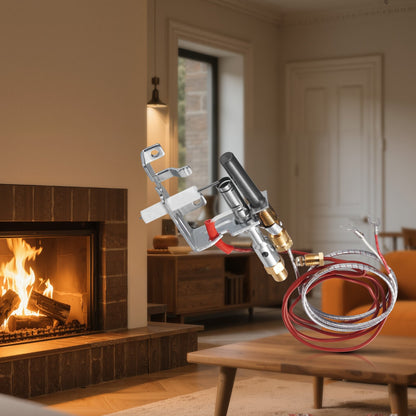 Gaspilotenhet, OE 14D0477, LPG8404, SRV14D0477 Eldstadsgaspilotenhetssats, LPG-tändningsbyte, kompatibel med Lexington Forge, Majestic, Martin, Monessen-modellerna