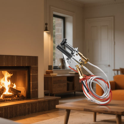 Gaspilotenhet, OE 446-512A, HSRV 446-512A, SRV 446-512A Monteringssats för gaspilot för eldstad, utbyte av naturgaständning, kompatibel med Heat &amp; Glo, Heatilator, Lennox, Regency-modeller