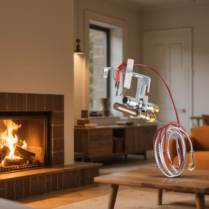 Gaspilotenhet, OE 103779-01, PP231, NG8218 Ersättning för naturgaständning för eldstad, kompatibel med modellerna CIVF-25, CIVF-25CF, VFH-33M, VFH-33R, VFH-33T, VFHS-20R, VFSR-16, VFSR-18