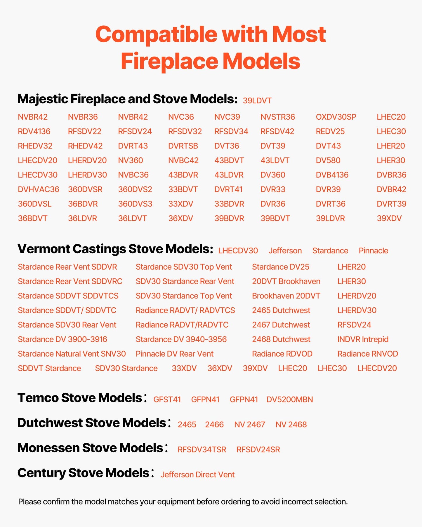 Gaspilotenhet, OE 10002265, 10002264, SRV10002264 Gaspilotenhet för eldstad, utbyte av tändning för naturgas och gasol, passar Majestic, Vermont Castings, Temco, Dutchwest, Monessen, Century