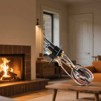 Gaspilotenhet, OE 10002265, 10002264, SRV10002264 Gaspilotenhet för eldstad, utbyte av tändning för naturgas och gasol, passar Majestic, Vermont Castings, Temco, Dutchwest, Monessen, Century