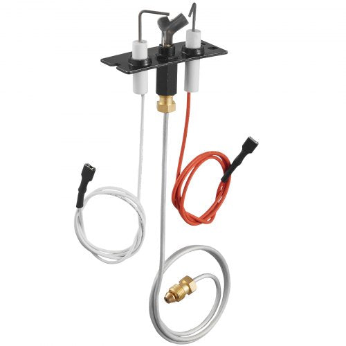Gas Pilot Assembly, OE 2090-012, 2198-012, SRV2090-012 Fireplace Gas Pilot Assembly, Natural Gas Ignition Replacement, Fit Heatilator, Heat & Glo, Quadra-Fire, Outdoor Lifestyles, Majestic