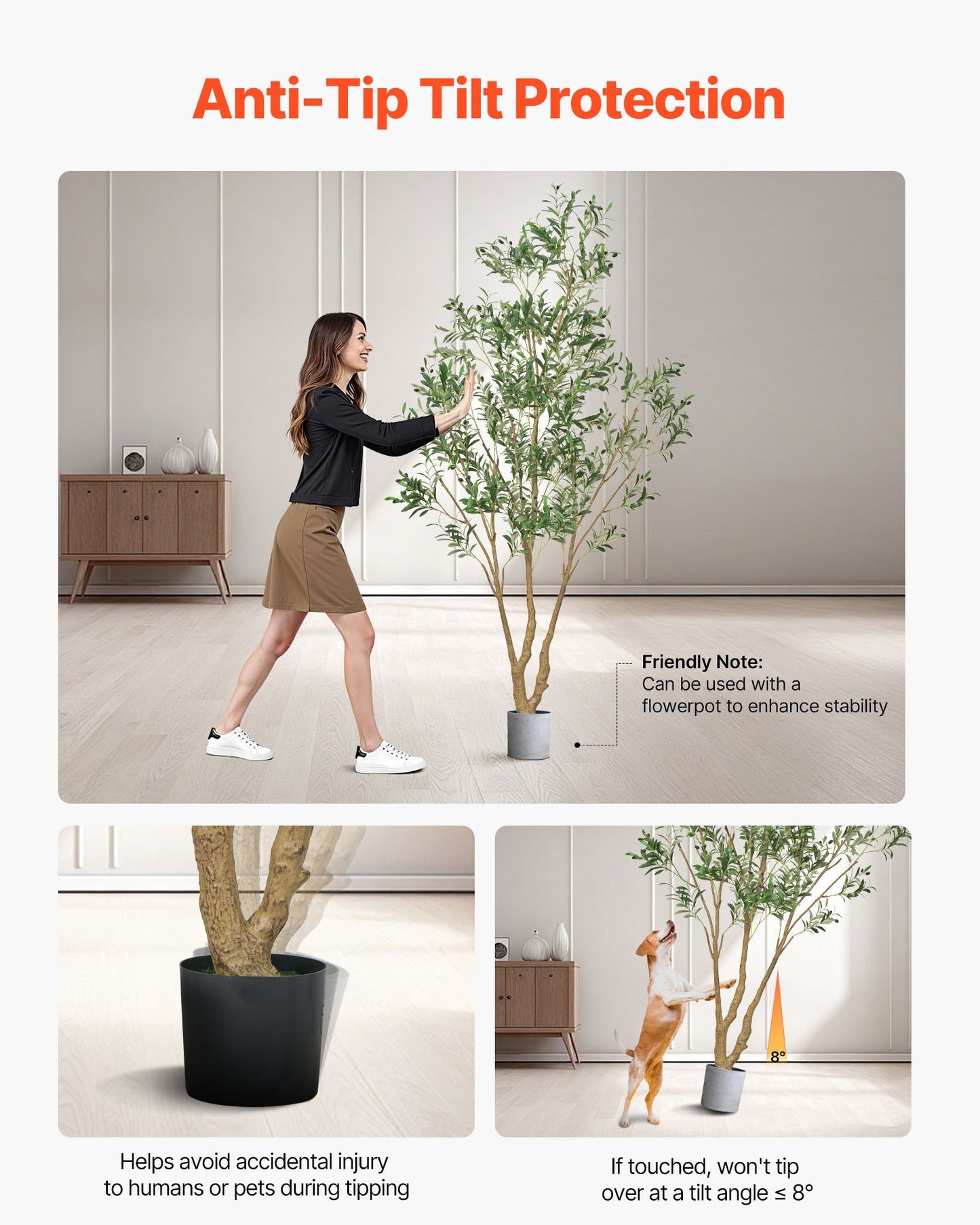 240 cm konstgjort olivträd med svart kruka, högt konstgjort träd med naturlig trästam och realistiska gröna blad och frukter, konstgjord inomhusväxt för hem, kontor, vardagsrum, hörndekor