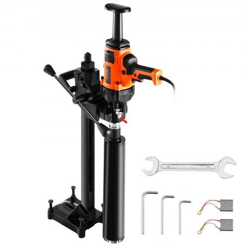 Core Drill Machine 2.03-16 cm Dia 2000W Handheld and Stand Core Drill Rig