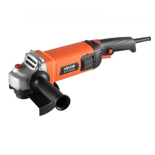 Angle Grinder, 177.8mm Electric Grinder Power Tool, 8.2Amps 8500RPM High-Speed Corded Angle Grinders with Adjustable Dust Guard for Metal Grinding, Cutting, Rust Removal (Disc Not Included)