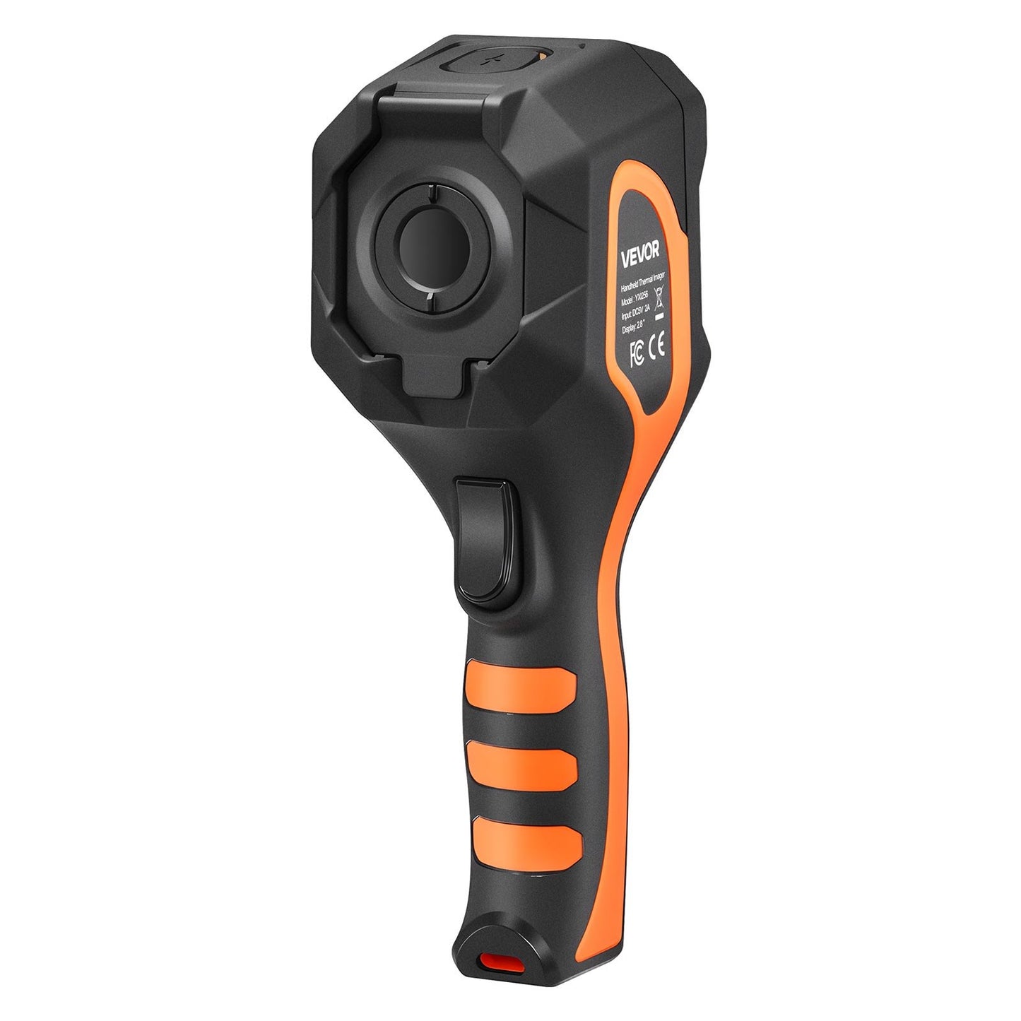 Värmekamera, 320 x 240 TISR superupplösning, värmekamera med 2MP visuell kamera, 256 x 192 IR-upplösning, 25 HZ uppdateringsfrekvens, -4°F till 1022°F, 4 bildlägen och 6 färgpaletter