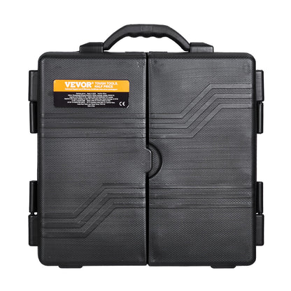 207-delars mekanikverktygssats, 1/4" 3/8" 1/2" hylsnyckel, SAE och metrisk mekanikverktygssats med bits, skiftnycklar, spärrhandtag, tillbehör och plastförvaringslåda, för bilreparationer