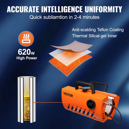 Muggvärmepress Tumbler Värmepressmaskin Sublimeringsämnen 11-15oz 30oz