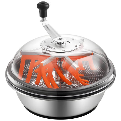 Knoppbladskärare, 420 mm manuell knopptrimmer, med vassa blad i rostfritt stål, visuell skärning, våt- och torrskärmaskin för hydroponisk skärning, vridet rotationssnitt för växter, blad, knoppar och blommor