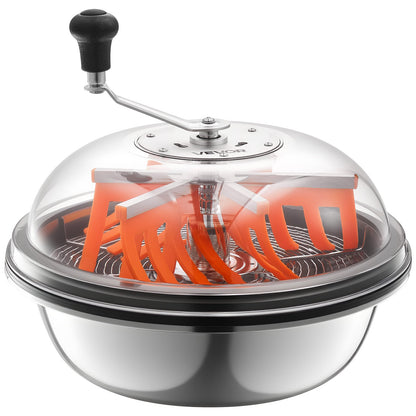 Knoppbladskärare, 420 mm manuell knopptrimmer, med vassa blad i rostfritt stål, visuell skärning, våt- och torrskärmaskin för hydroponisk skärning, vridet rotationssnitt för växter, blad, knoppar och blommor