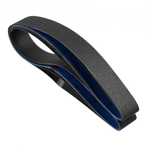 Sanding Belts, 50 x 1830mm Belt Sander Sanding Belts, 6 PCS (Each of 120 240 400 600 800 1000 Grits) Silicon Carbide for Knife Sharpening, Metalworking, Composites, Plastic Finishing