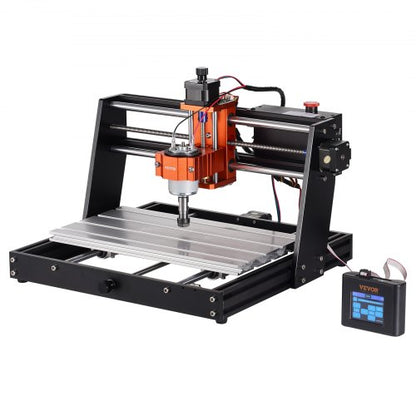 CNC Router Machine, 120W, 3 Axis GRBL Control Wood Engraving Carving Milling Machine Kit, 11.81 x 7.87 x 2.83 in / 300 x 200 x 72 mm Working Area 1200 RPM for Wood Acrylic MDF PVC Plastic Foam