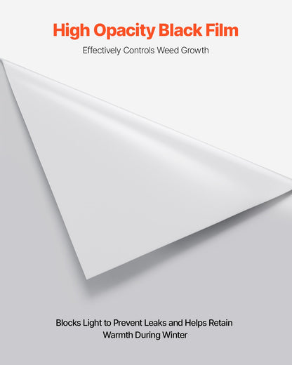 8Mil Plastic Sheeting, 6.5 x 164 FT Crawl Space Vapor Barrier, Heavy Duty Garden Polyethylene Sheeting Roll, Multi-Purpose Construction Plastic, Painters Tarp for Farm Plastic Supply Grey