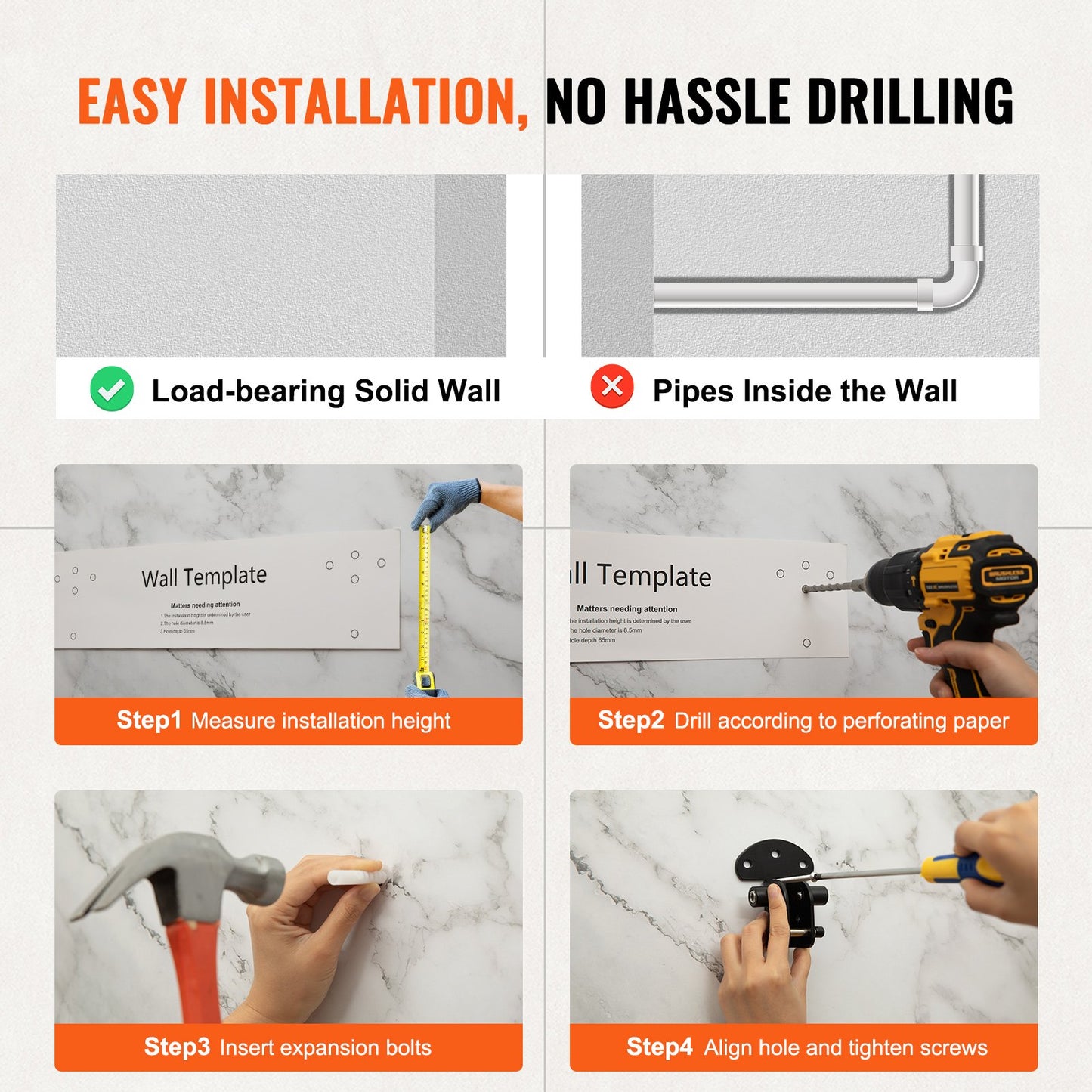 Folding Teak Shower Seat, 20.1" x 13.2" Unfolded, Wall Mounted Fold Up Shower Bench with 440 lbs Load Capacity, Space Saving Home Care Fold Down Shower Chair, for Seniors Pregnant Women Children