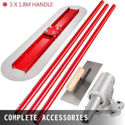 Bull Float Betongflott av manganstål 1200x300mm Betongflottverktyg Cementverktyg Bullbetongkit Bull Poolflott Bullflotthandtag Bullflottfäste Betongverktyg Finishing Bullflott