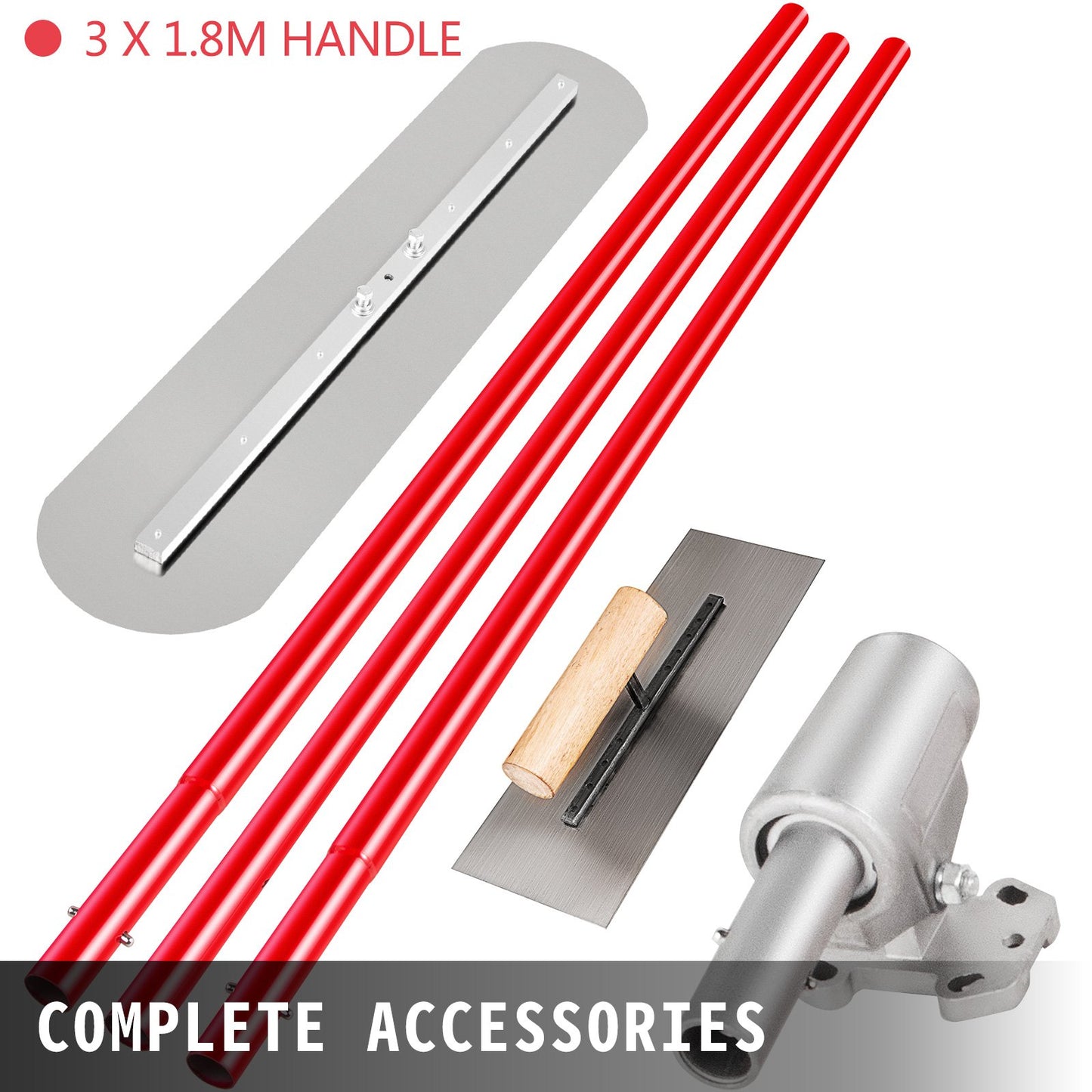 Bull Float Manganese Steel Concrete Float 900x200mm, Concrete Float Tool Cement Tool Bull Concrete Kit Bull Pool Float Bull Float Handle Bull Float Bracket Concrete Tool Finishing Bull Float