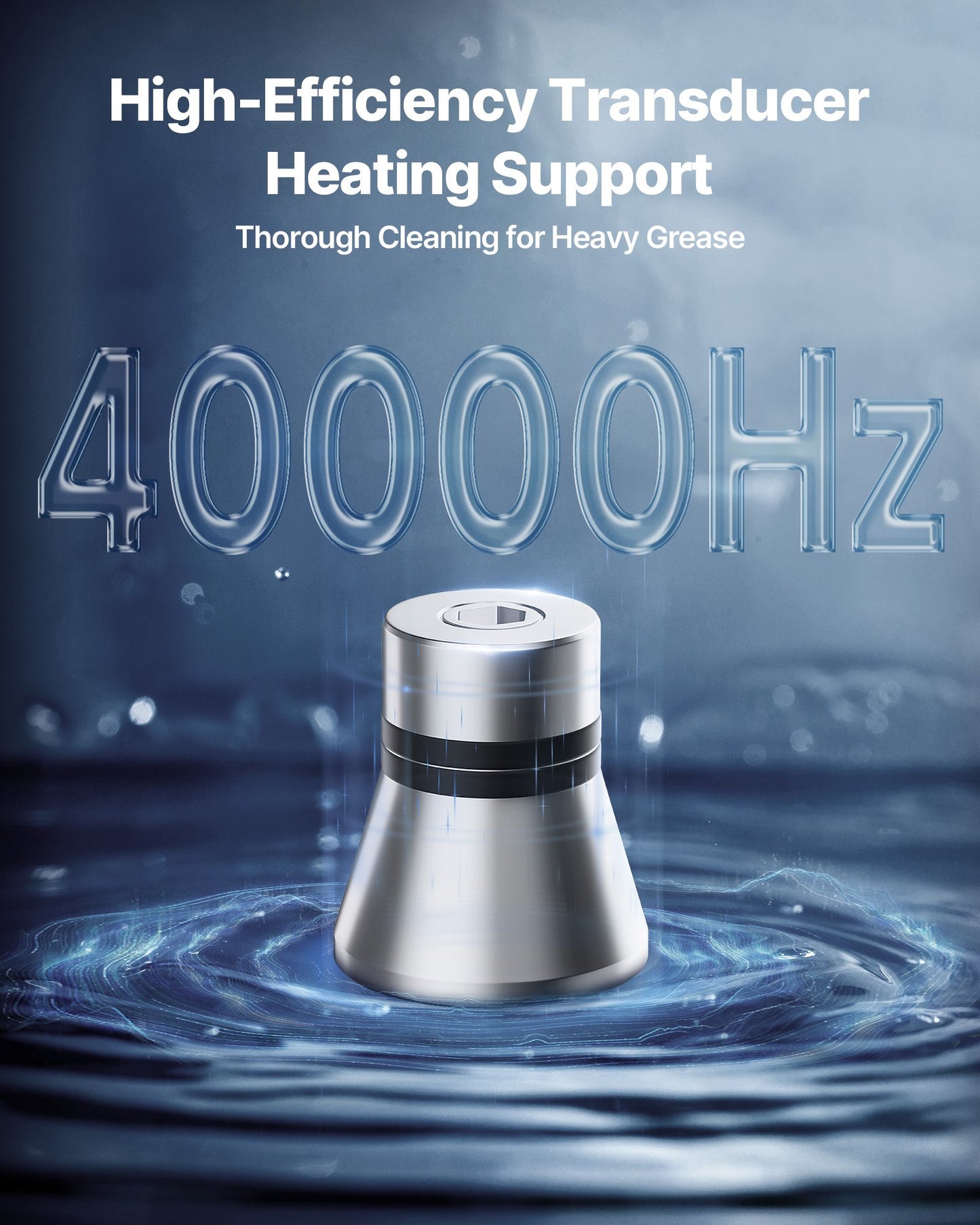 3L Ultrasonic Cleaner, Professional Ultrasonic Cleaner Machine with Knob Control, Stainless Steel Cleaning Machine with Basket and Cleaning Ball, for Watches, Razors, Jewelry, Coins and More