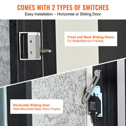 1.5m Commercial Indoor Air Curtain Super Power 2 Speeds 3566m³/h, UL Certified Wall Mounted Air Curtains for Doors, Indoor Over Door Fan with Heavy Duty Limit Switch, Easy-Install Unheated