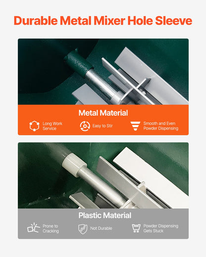 Torrlinjemarkör, 4 hjul, 2 eller 4 tums linjer, torrlinjekrita för fält, justerbar linjemarkör, med gummijusterbart handtag, 23 kg stor krutkapacitet, för baseboll och softboll infield, grön