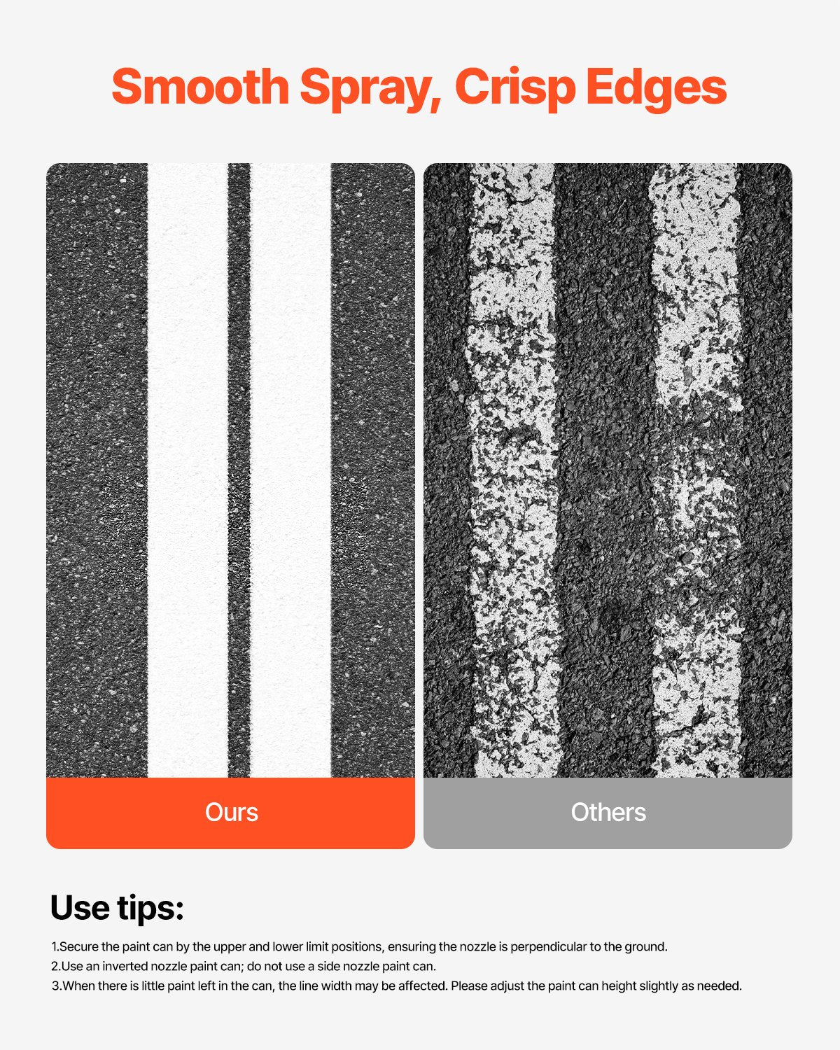 Striping Line Marking Machine, 24 x 13 x 35.4 in, 4-Wheel, Heavy Duty Striping Line Marking Machine, Striping Line Machine with Adjustable Width, for Roads, Parking Lots, Sports Field, Black