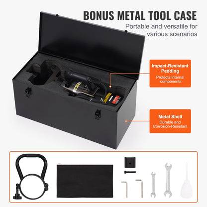 Elektrisk hydraulisk armeringsbockningsmaskin, 2000W bärbar armeringsbockningsmaskin, bockar upp till 1,26 tum (20-32 mm) inom 5 sekunder, högpresterande armeringsbockningsmaskin för stål med verktygsväska och oljekanna, svart NRB-32