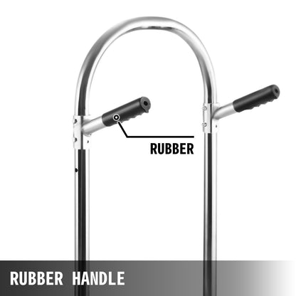 3 In 1 Aluminum Folding Sack Truck Hand Trolley Cart Car Heavy Duty Foldable