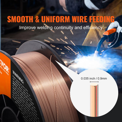 Solid MIG Welding Wire ER70S-6 0.9mm 5.0kg Mild Steel MIG Welding Wire