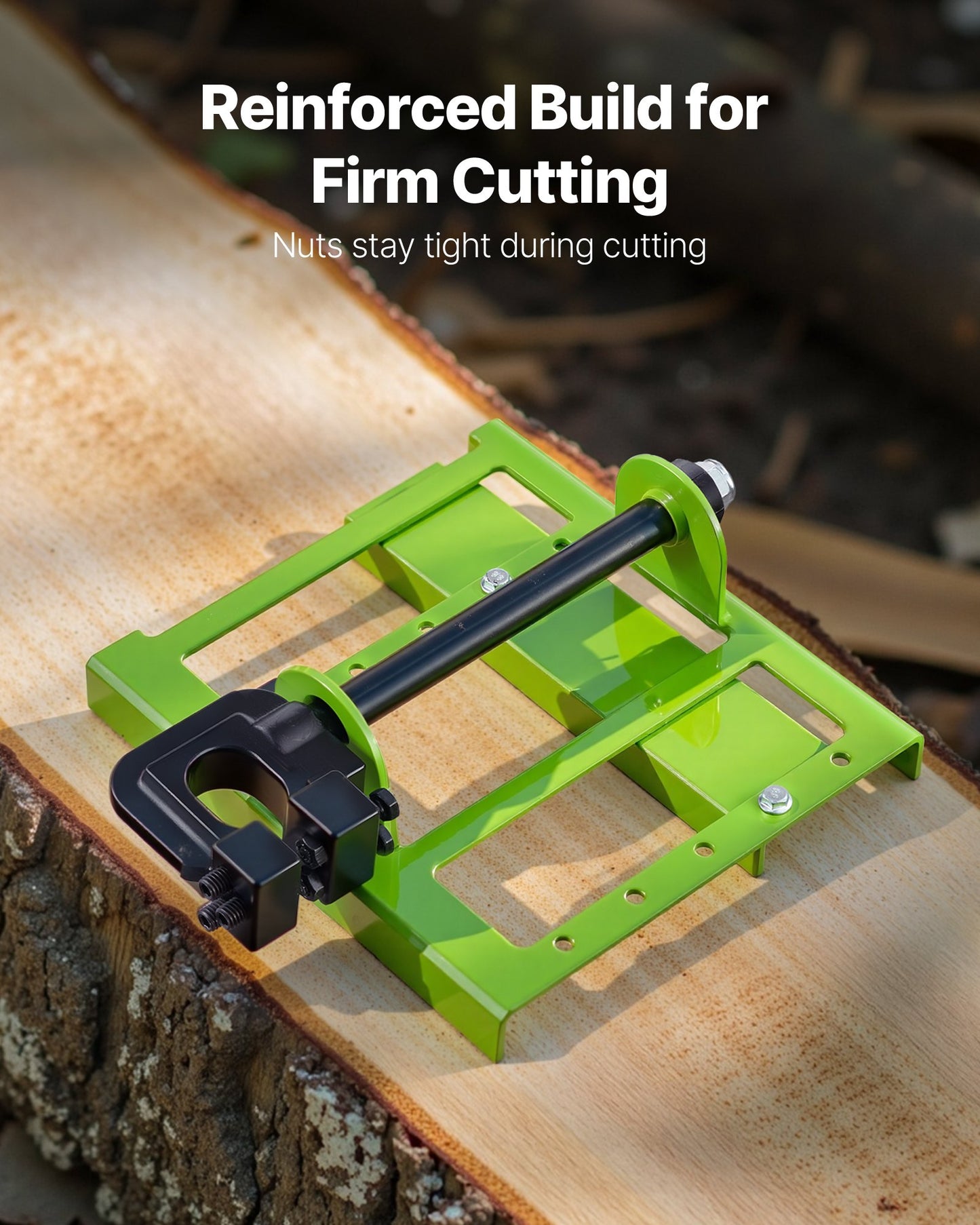 Chainsaw Mill, Adjustable 5-15 cm Width, Vertical Lumber Cutting Guide, Portable Timber Chainsaw Attachment, Heavy Duty Cast Iron Sawmill Tool Cutting Supplies for Builders Woodworkers