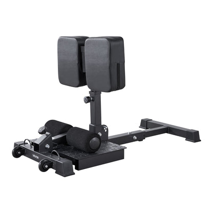 Sissy Squat Machine, Multifunktionell Djup Sissy Squat Bänk för Benmuskelträning, Enkel Uppställning &amp; Hopfällbar Core Midja &amp; Glute Träningsutrustning, Benträningsmaskin för Hemmagym, Svart